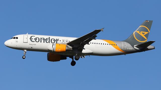 D-AICF:Airbus A320-200:Condor Airlines
